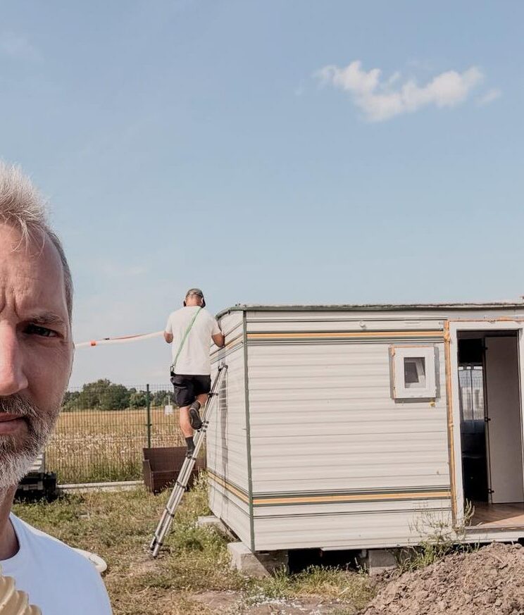 Fúkanie izolácie v teréne