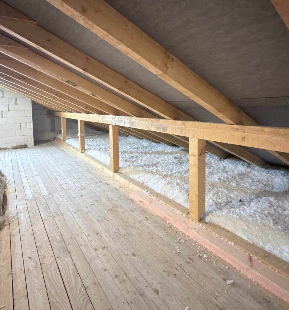 Oprava fúkanej izolácie