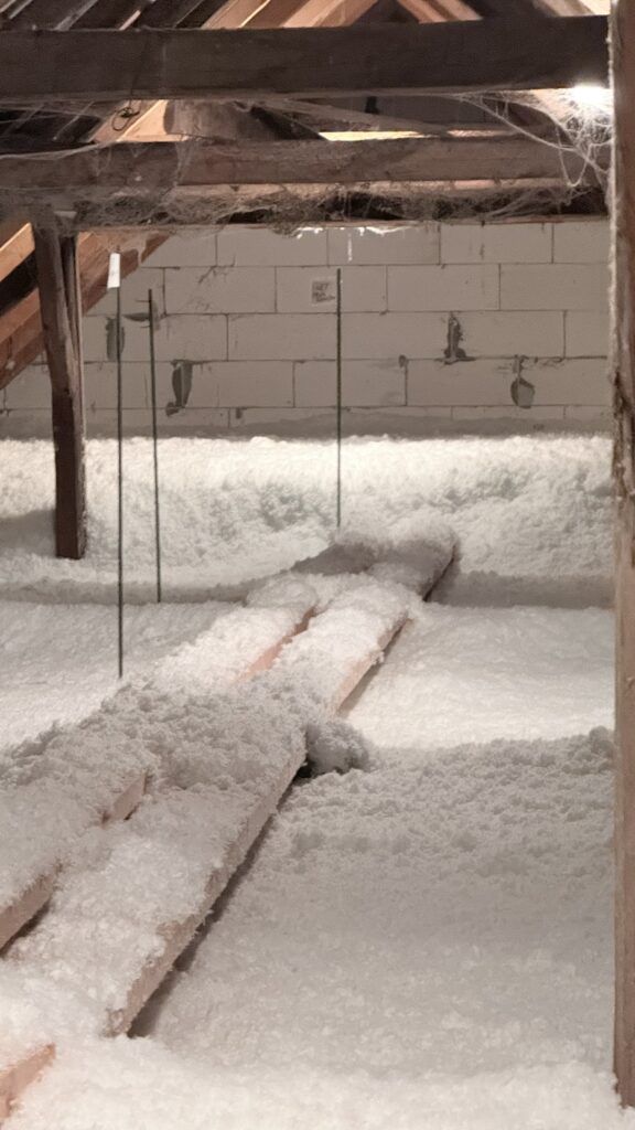 Rekonštrukcia fúkanej izolácie